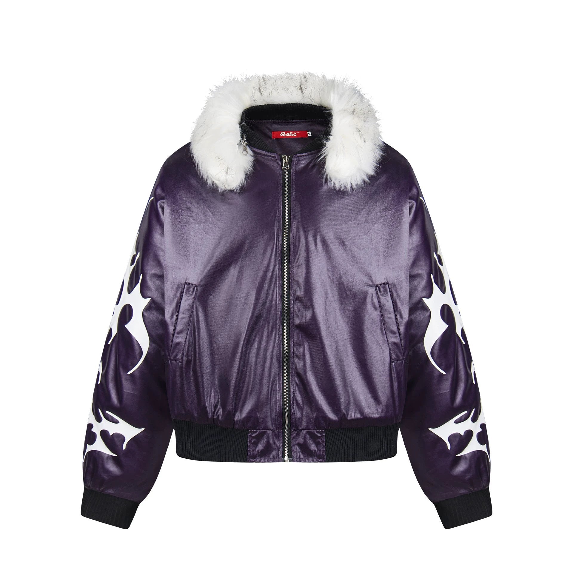 Hip hop cleanfit fur collar cotton jacket by eprolo