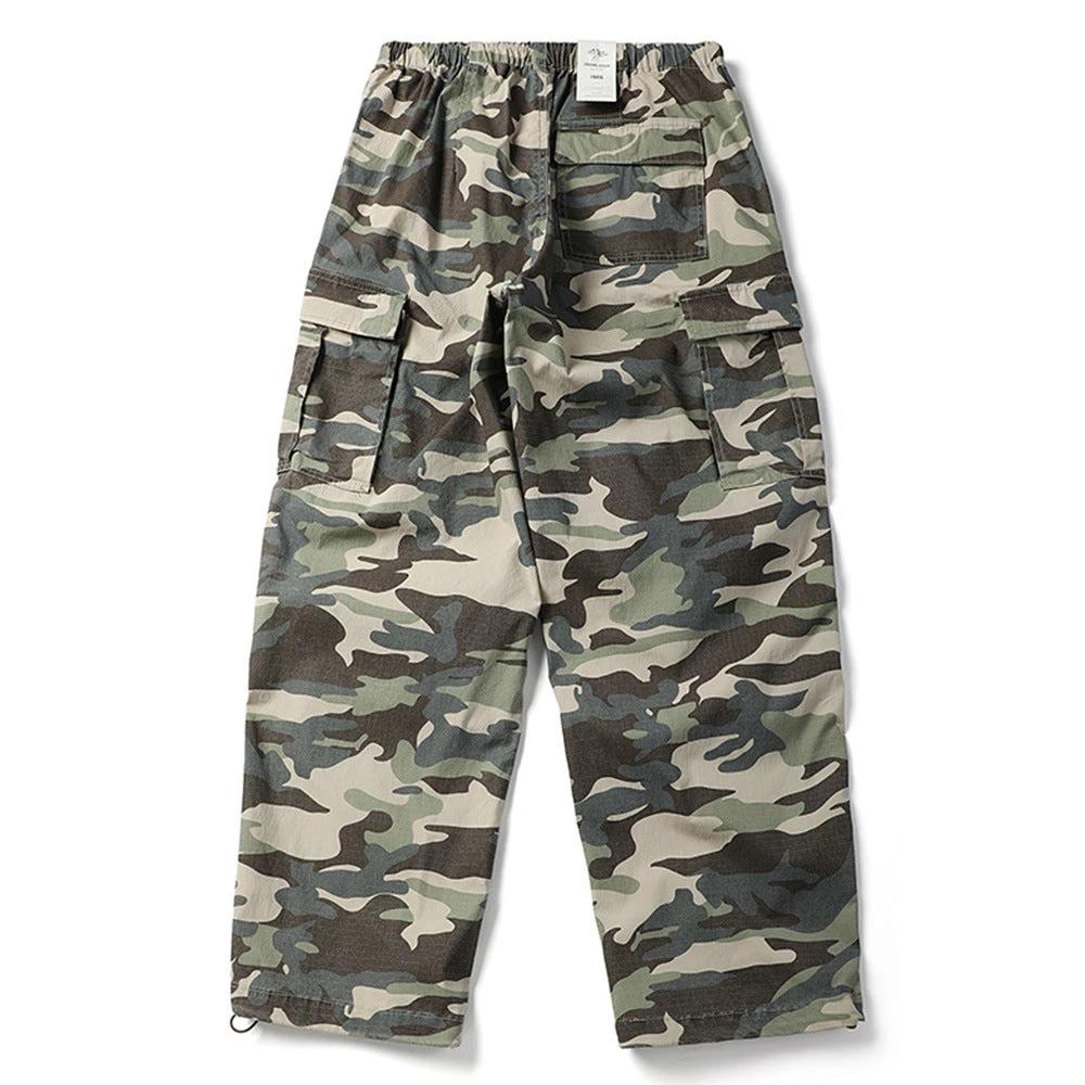Camouflage Multi Pocket Work Pants by eprolo