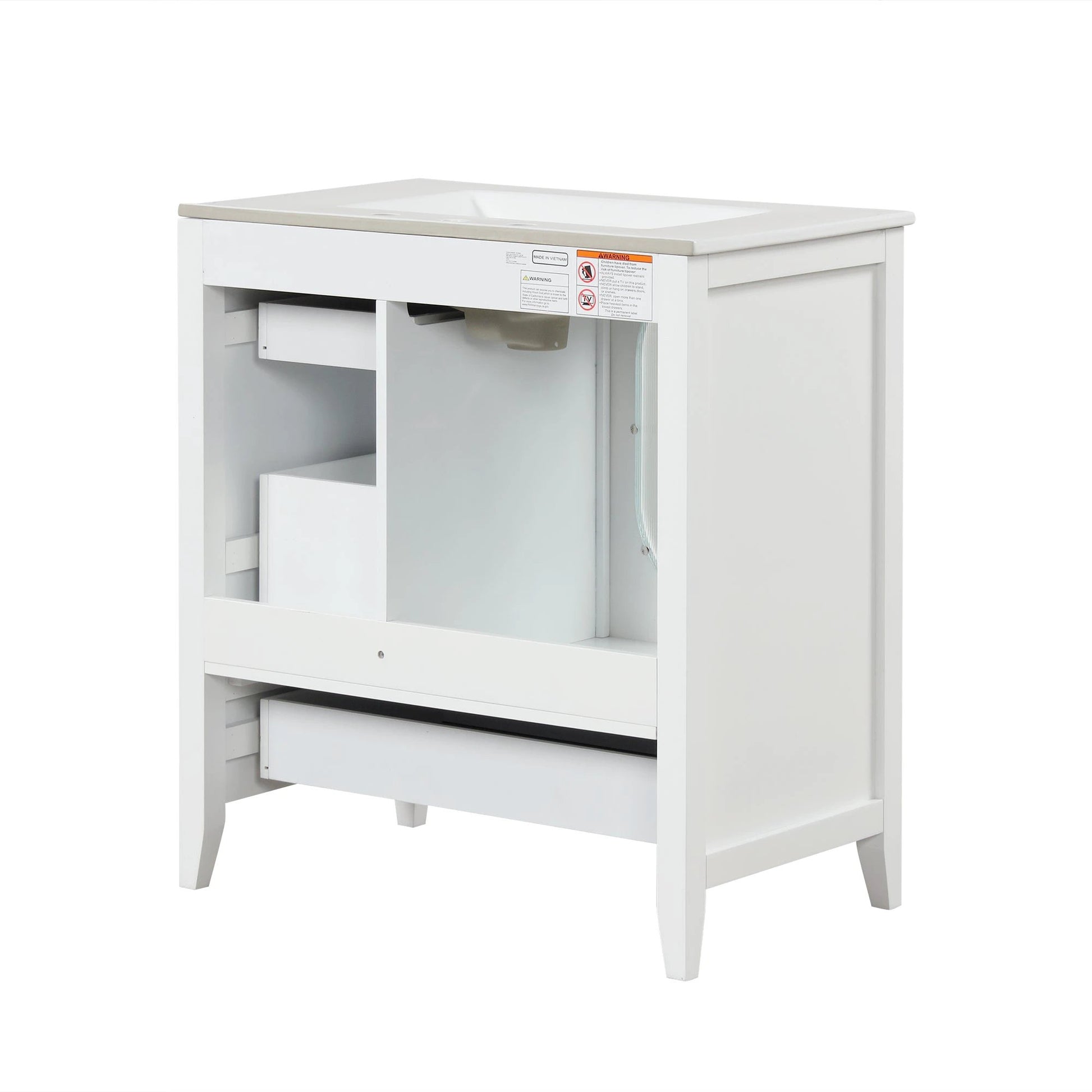 30" Bathroom Vanity with Sink by eprolo