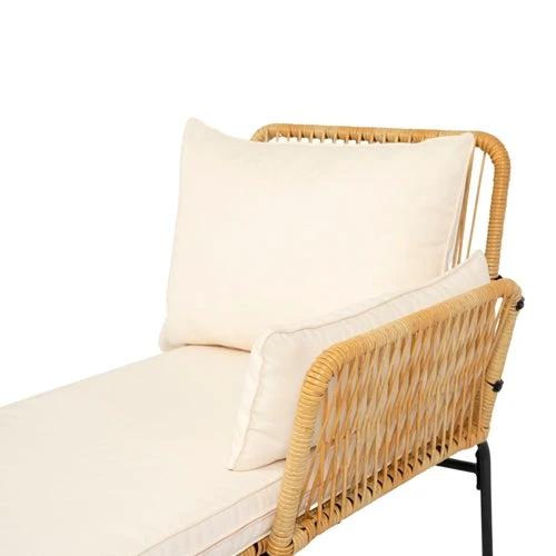 3-Piece Outdoor Patio Wicker Set with Thick Cushions by Jeansdenim.store