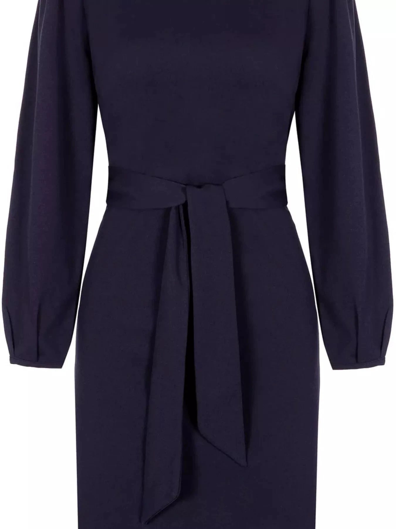 Tie-Waist Mini Dress by Trendsi