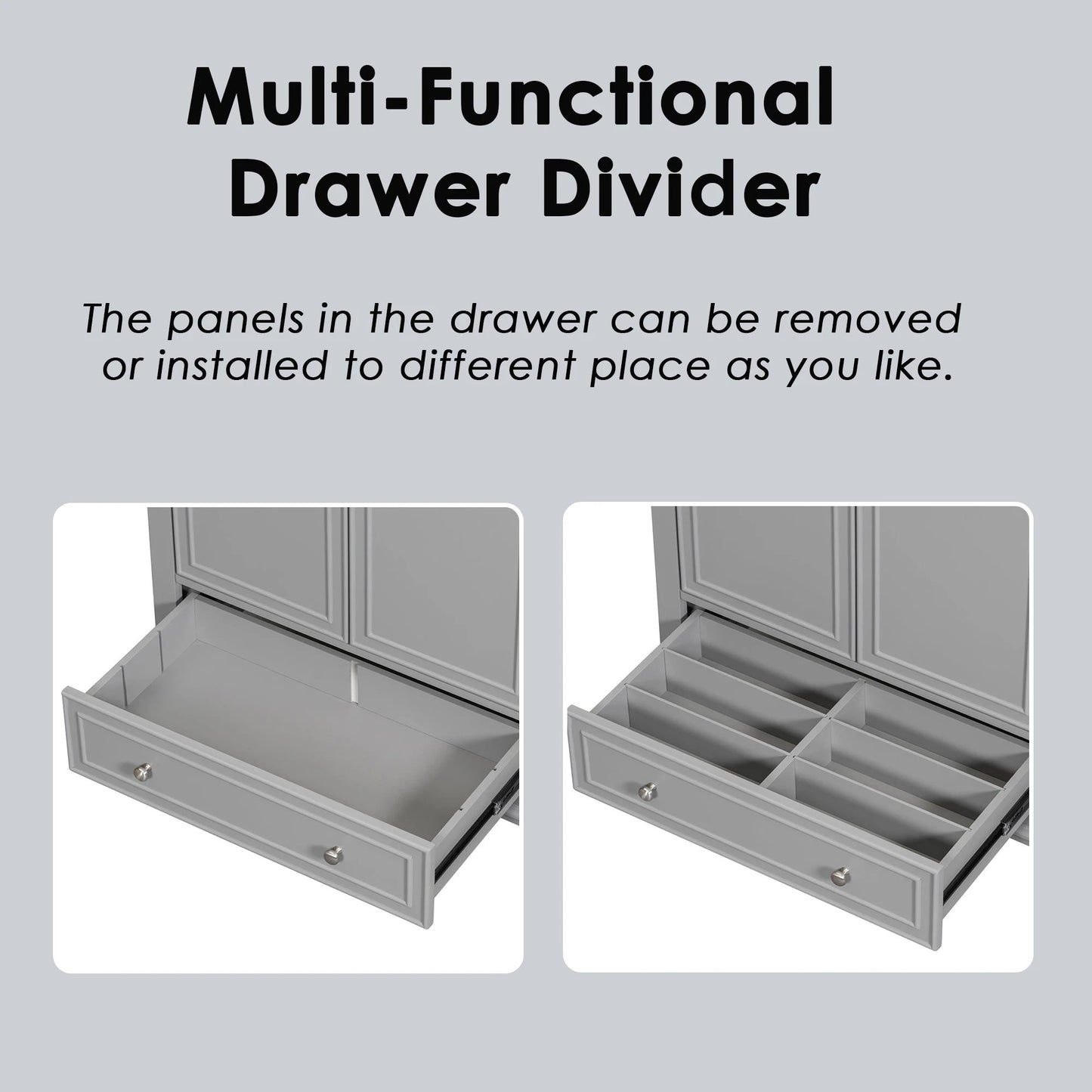 30 inch bathroom vanity no sink base only gray by eprolo