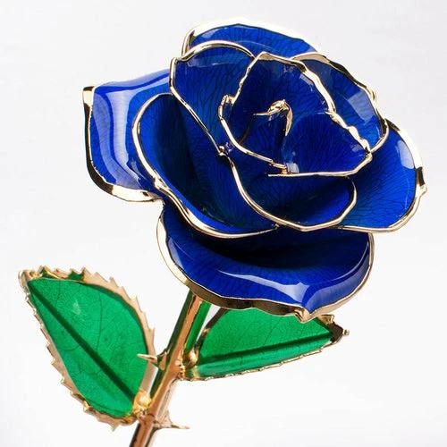 24K Gold-plated Rose Flower With A Gift Box Valentine's Day Gift by JeansDenim.Store