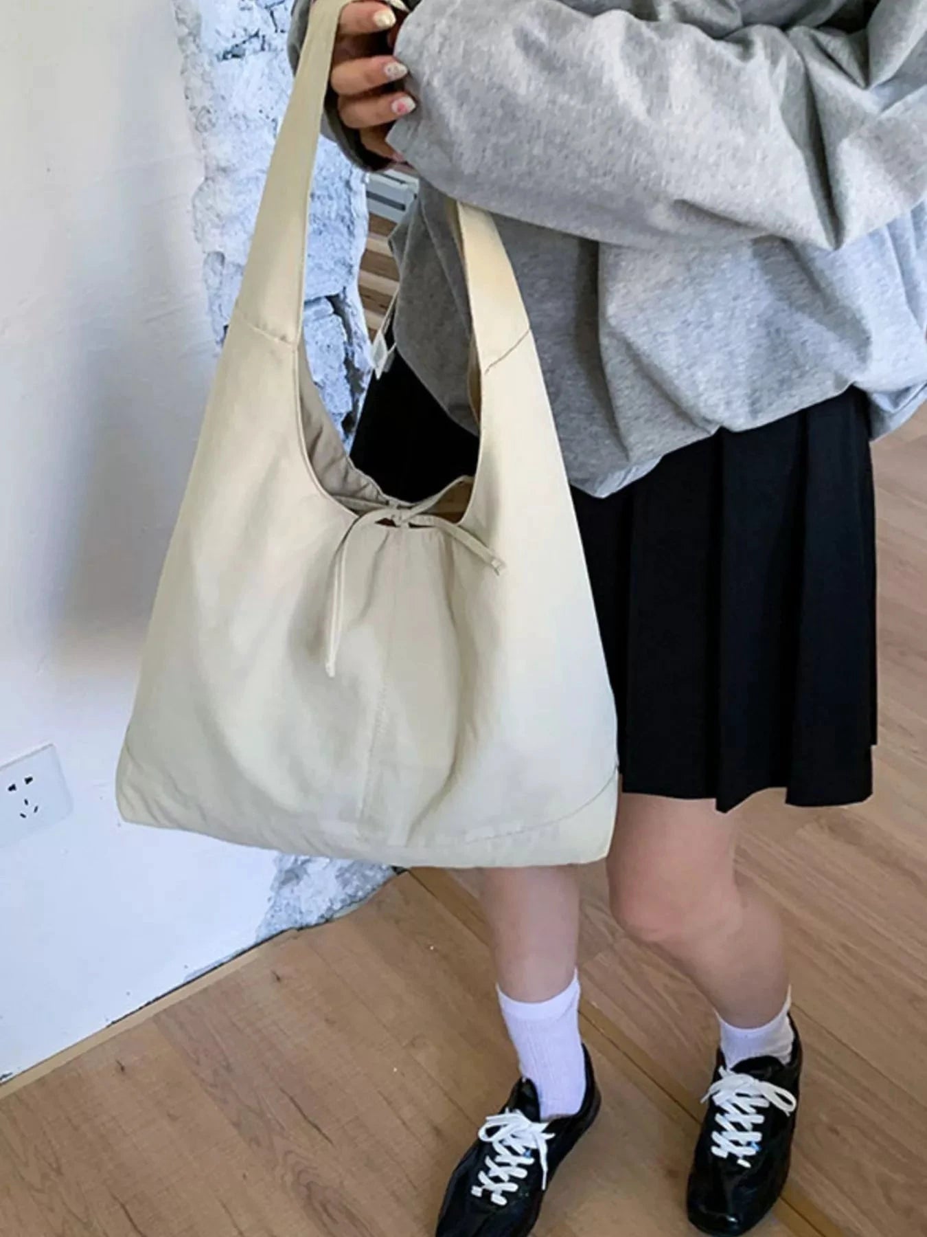 Tied Casual Lightweight Shoulder Bag by Trendsi