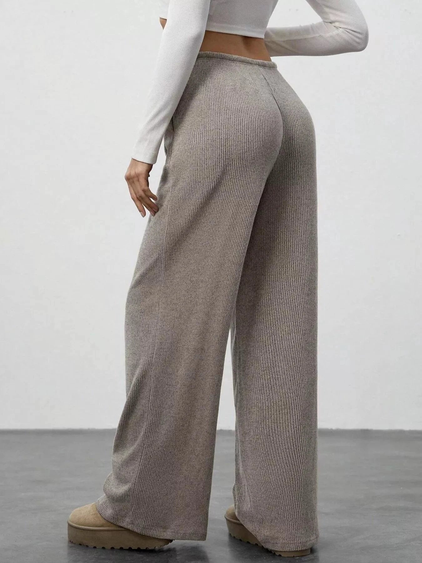 Relaxed Fit Drawstring Pants by Trendsi