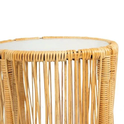 3-Piece Outdoor Patio Wicker Set with Thick Cushions by Jeansdenim.store