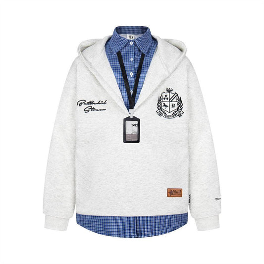 Fake two hooded sweatshirts by eprolo