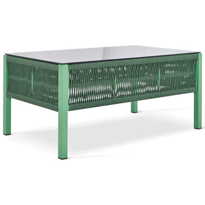 Outdoor Furniture with Tempered Glass Table by eprolo