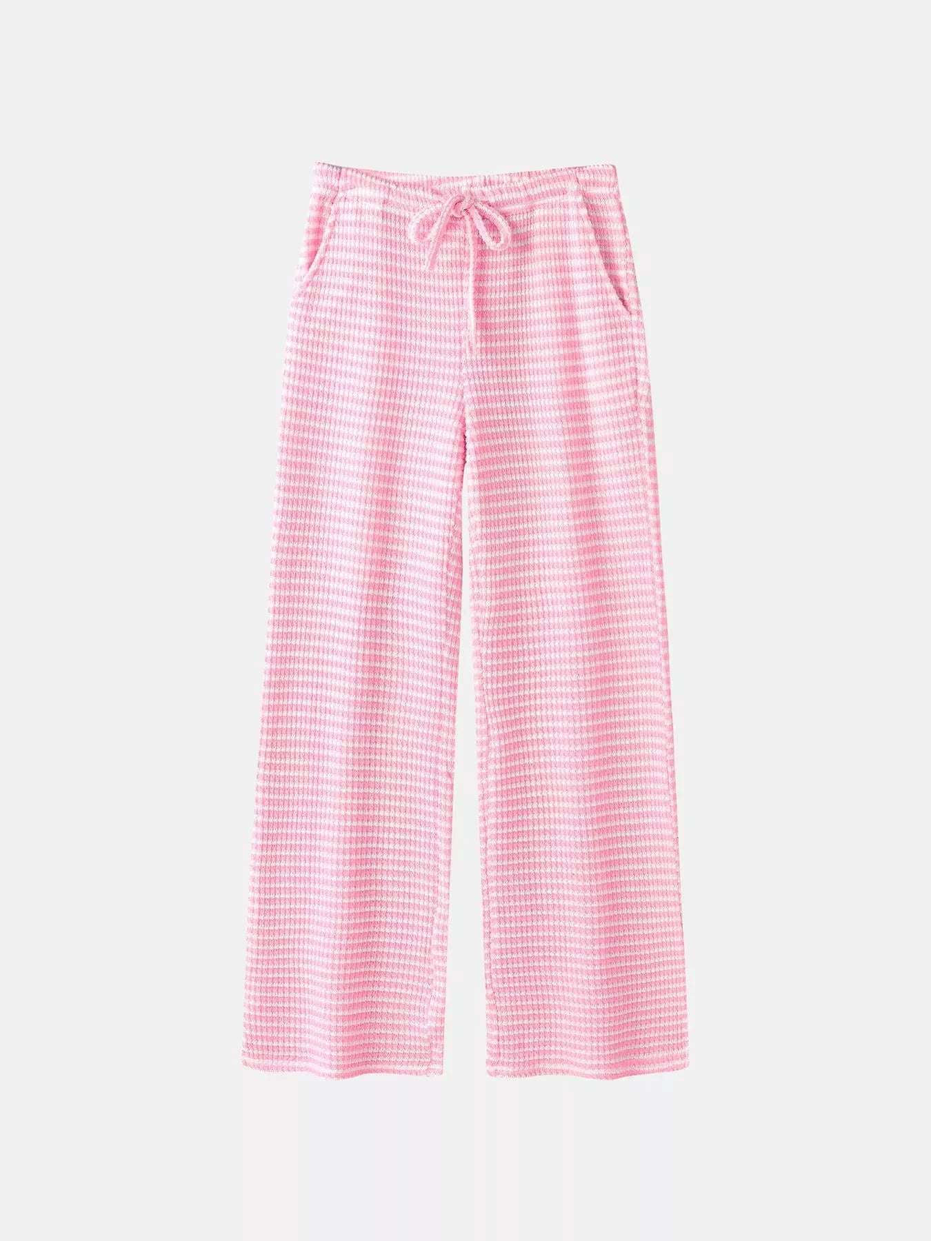 Drawstring Wide Leg Pants by Trendsi