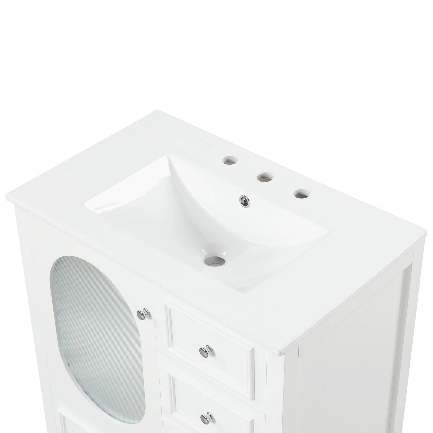 30" Bathroom Vanity with Sink by eprolo