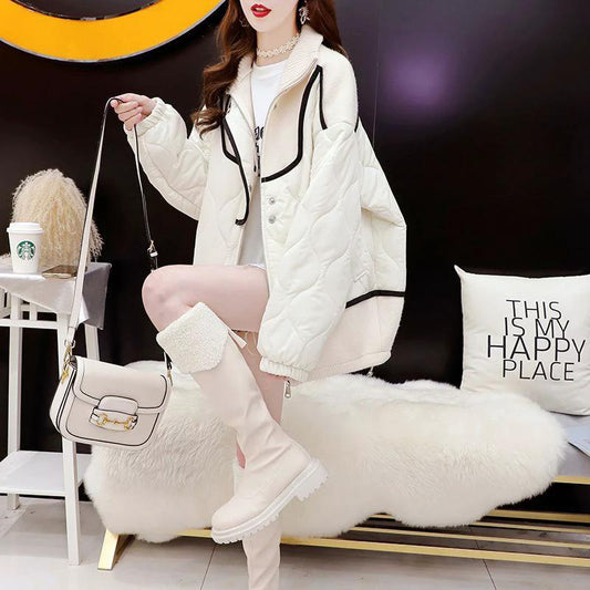 Thick Knit Sweater Women Fashion Cardigan Lazy Style Trendy Zipper Coat Autumn Winter New Style by eprolo