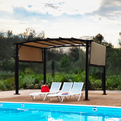 12 x 9 Ft Outdoor Pergola Patio Gazebo by eprolo
