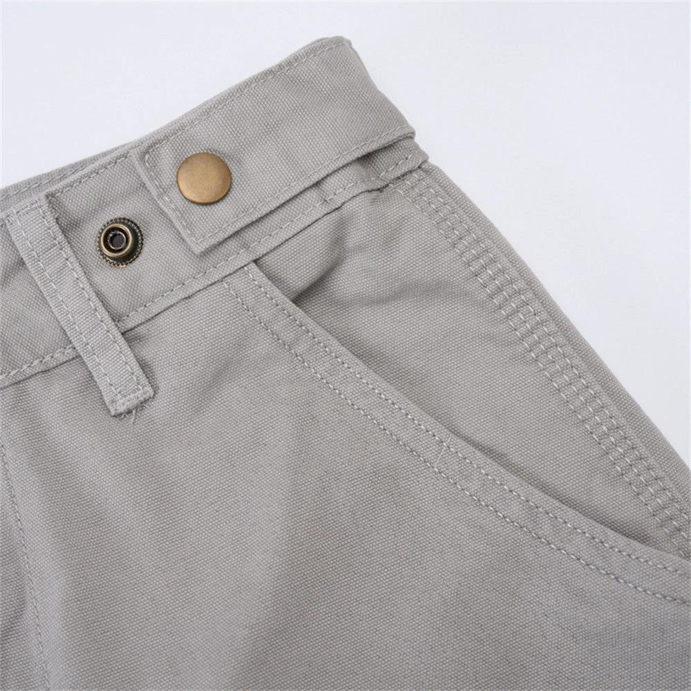 Wide Leg Casual Straight Leg Pants by eprolo