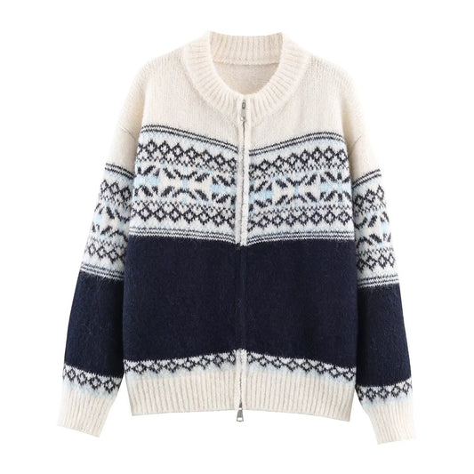 Versatile Knitwear Cardigan Loose Sweater Jacket by eprolo