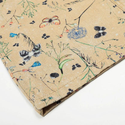 Digital Full Print Plant and Animal Workwear Pants by eprolo