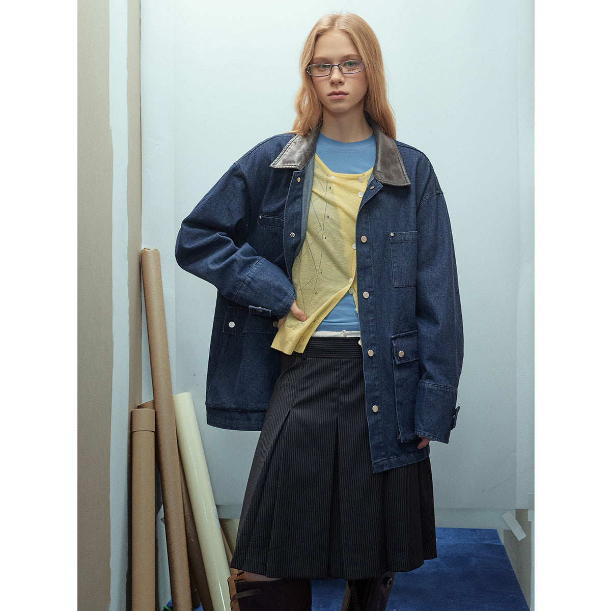 Laundry workwear denim jacket
