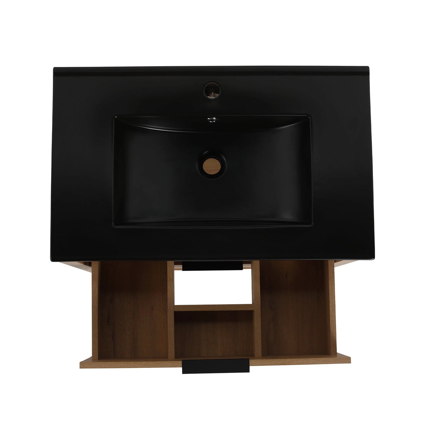 30 Inch Bathroom Vanity Plywood With 2 Drawers(BVB01030IMO-BL9075BK) by eprolo