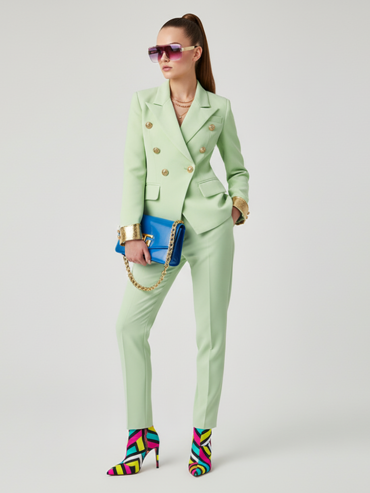 Double-Breasted Blazer Jacket UPPER WEST SIDE BYMANYC ® New York-2