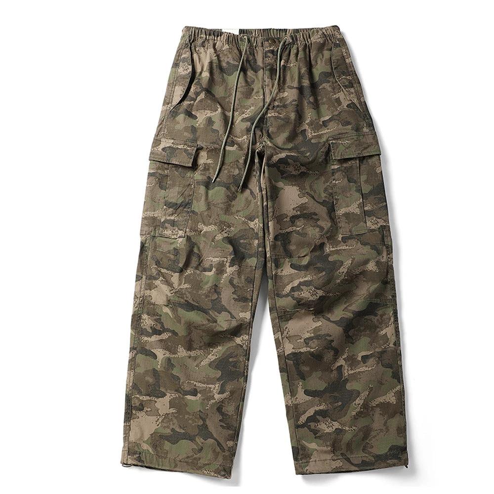 Camouflage Multi Pocket Work Pants by eprolo