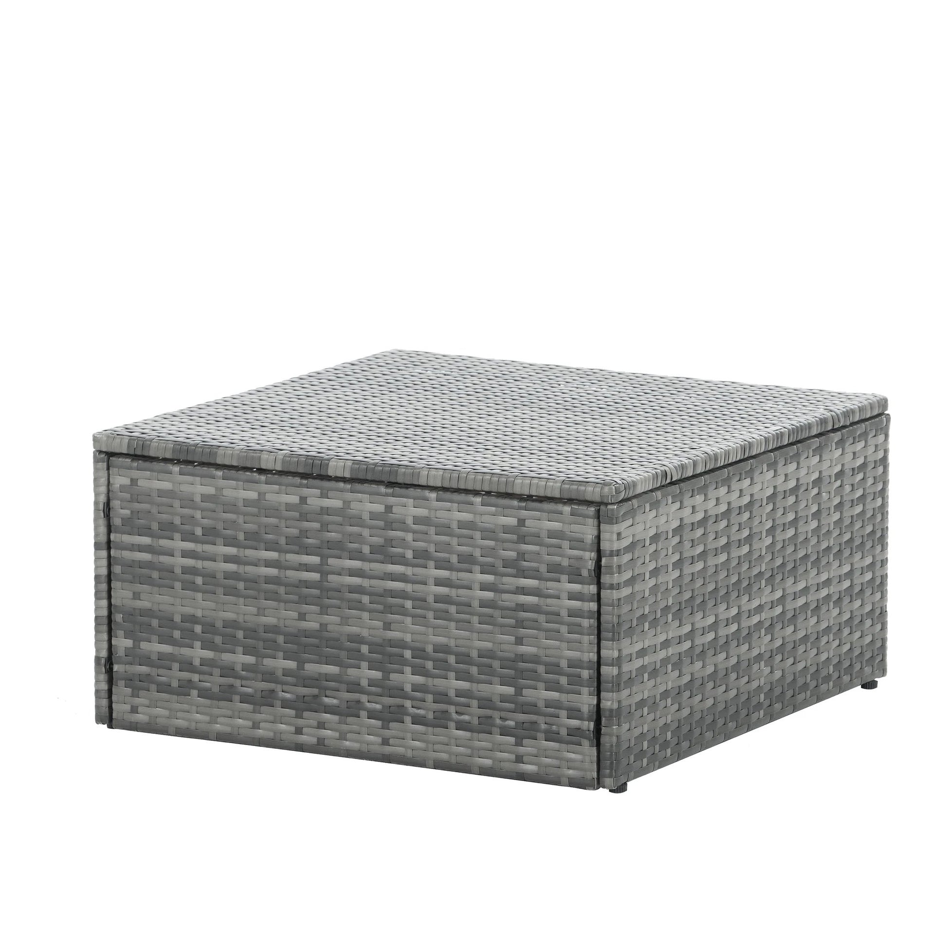 Patio Furniture, Outdoor Furniture, Seasonal PE Wicker Furniture,5 Set Wicker Furniture With Plywood Coffee Table by eprolo