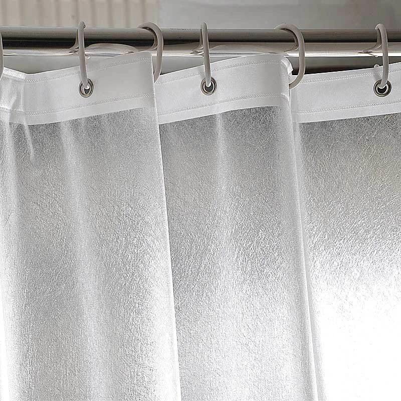3D Water Cube Shower Curtain, Silk Pattern Waterproof Bathroom Partition Curtain, Cobblestone Curtain by eprolo