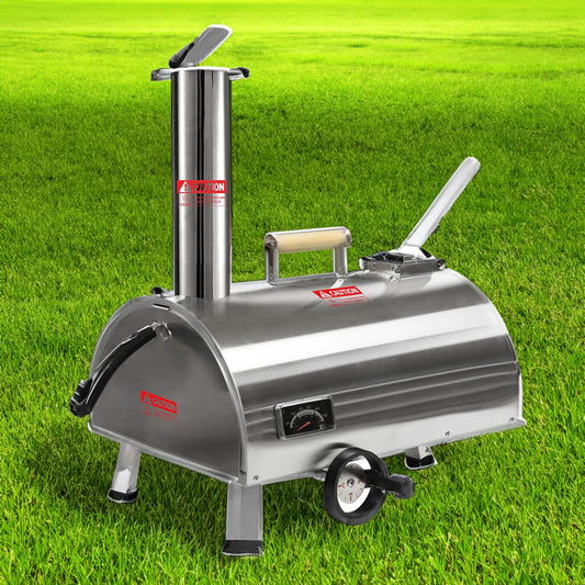 Premium 12" Semi-Automatic Rotatable Pizza Oven. by eprolo