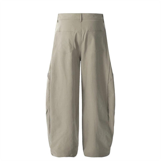 Deconstructing Rivet Design Curved Knife Pants by eprolo