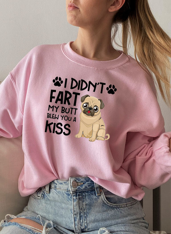 Mema I Didn't Fart My Butt Blew You A Kiss Sweatshirt USA Made-4