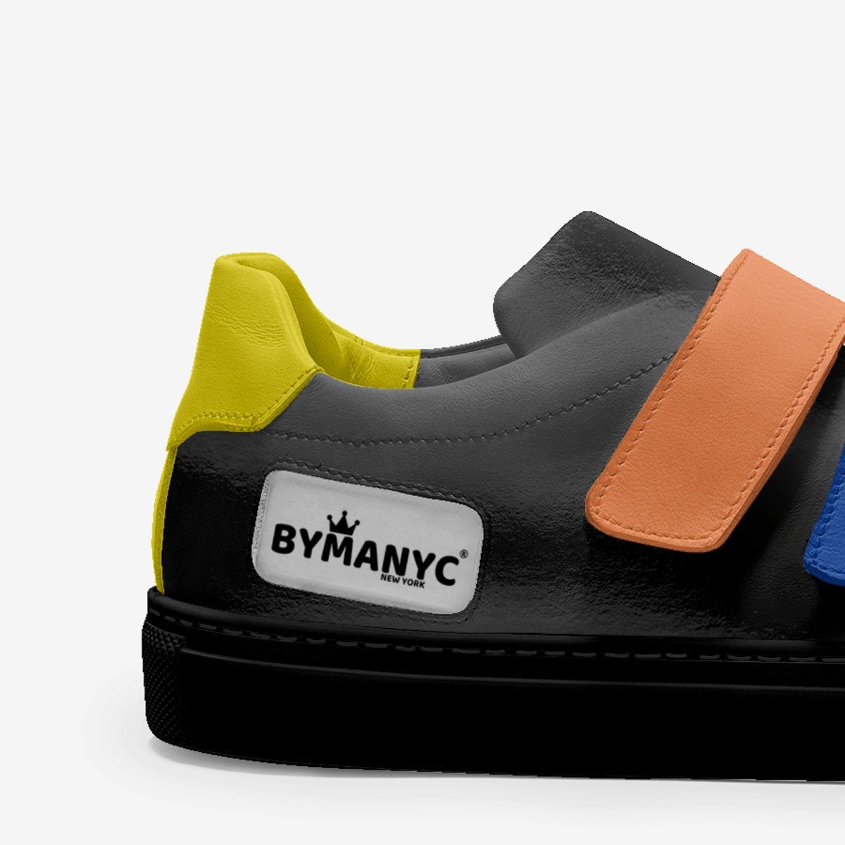 BYMANYC Kids Vegan Luxury Sneakers- LINCOLN CENTER Design Handmade Italy-1