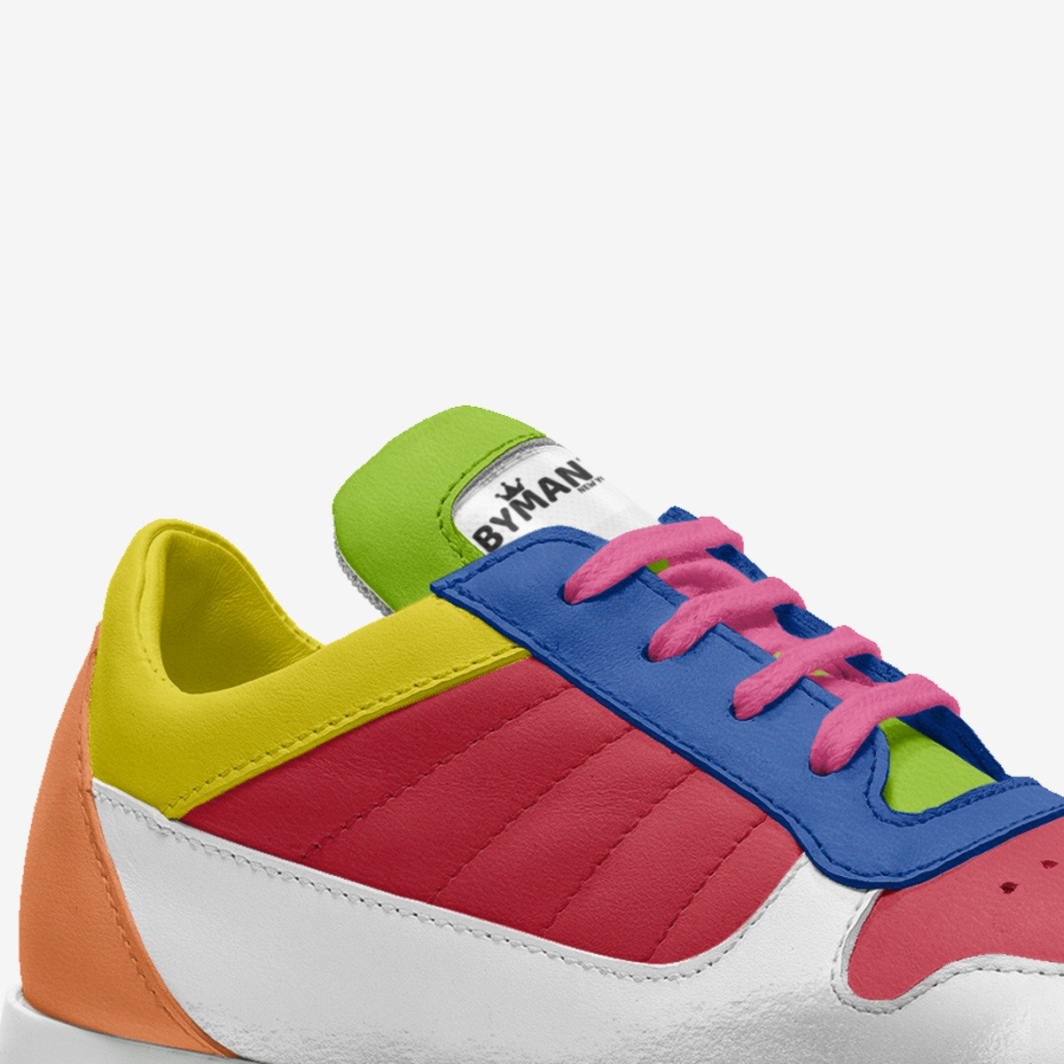 Vegan Kids Luxury Sneakers RED HOOK BYMANYC Handcrafted NYC Made-2