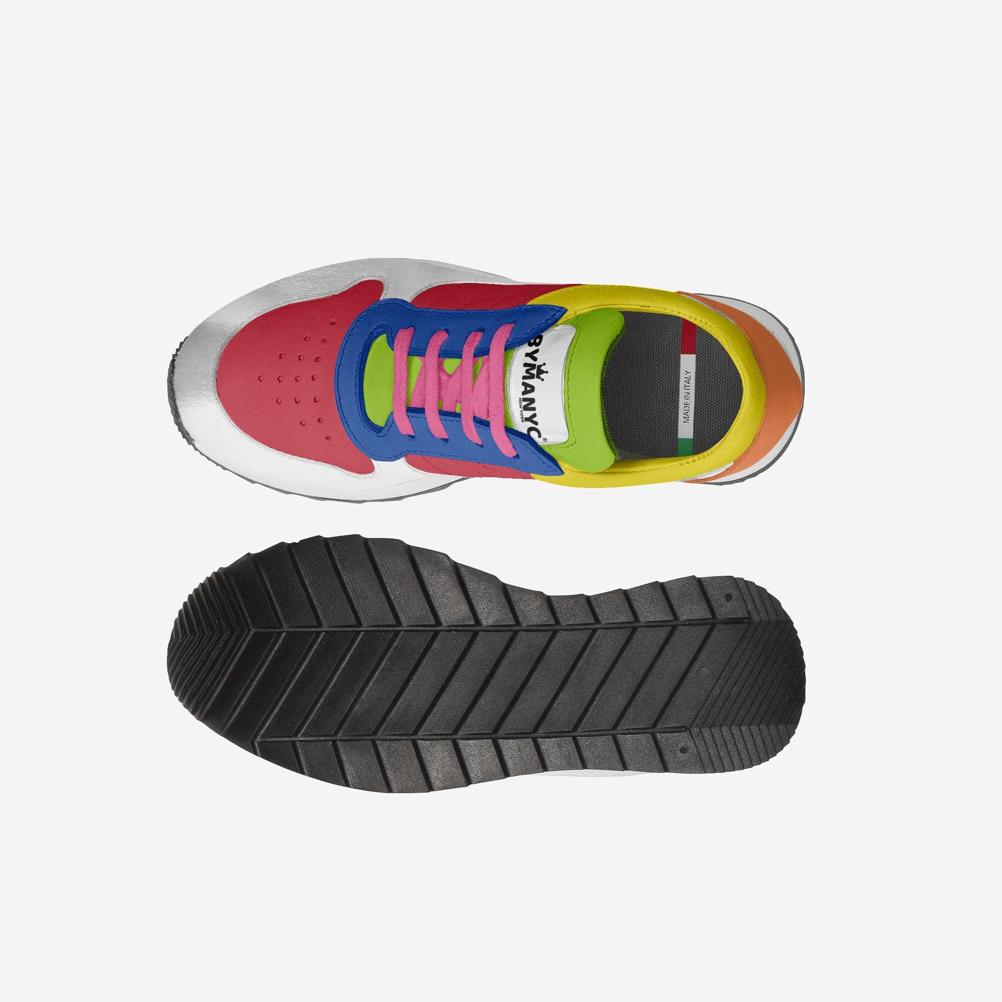 Vegan Kids Luxury Sneakers RED HOOK BYMANYC Handcrafted NYC Made-3