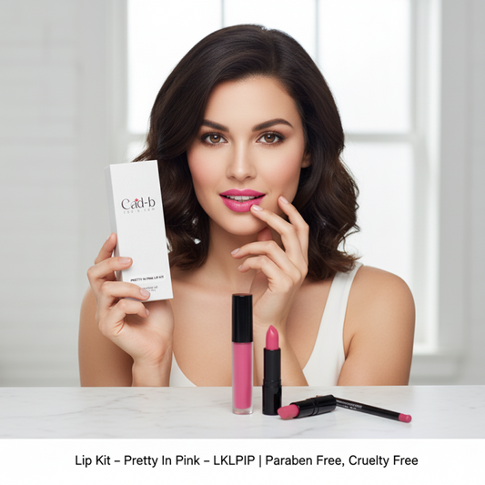 Lip Kit – Pretty In Pink – LKLPIP | Paraben Free, Cruelty Free