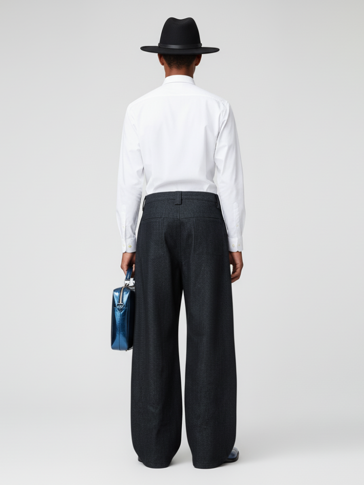 Men's Trousers FINANCIAL DISTRICT COUTURE BYMANYC ® New York-1