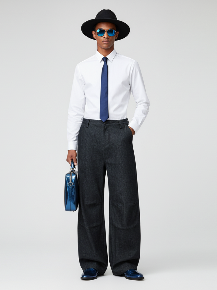 Men's Trousers FINANCIAL DISTRICT COUTURE BYMANYC ® New York-0