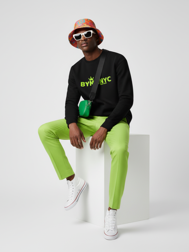 Unisex Organic LOVE NYC Sweatshirt – Eco-Friendly New York Streetwear-0