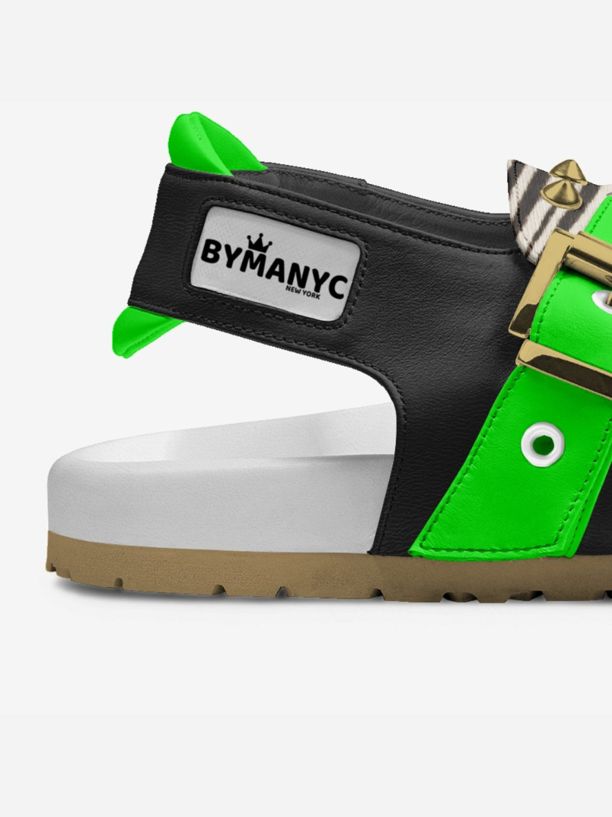 BYMANYC Vegan Sandals Eco Luxury Italian Handcrafted NYC Exclusive Limited Edition-3