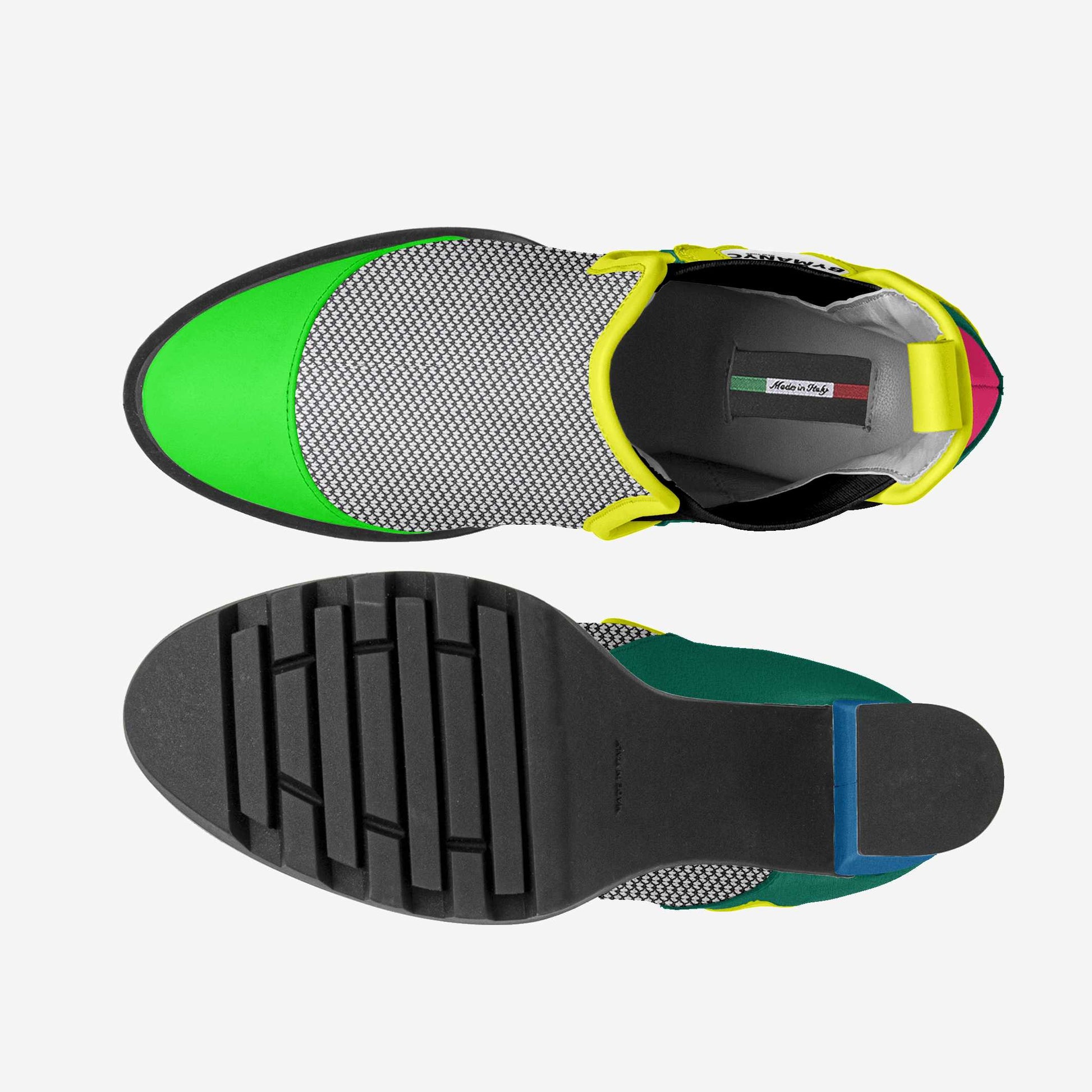 Vegan Urban Elastic Boot BYMANYC ® New York Midnight Black-3