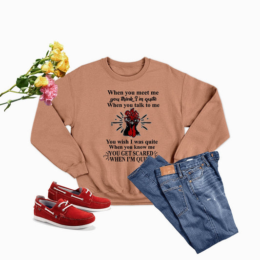 When You Meet Me Sweat Shirt-0