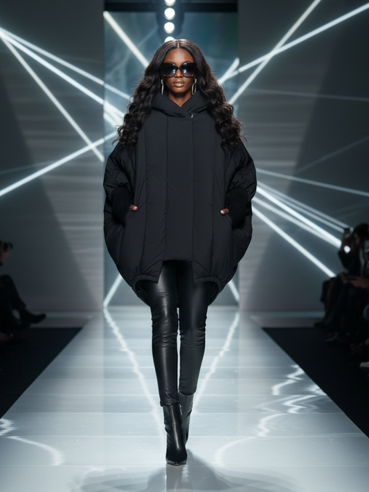 Women's Cape Coat FINANCIAL DISTRICT COUTURE BYMANYC ® New York-0