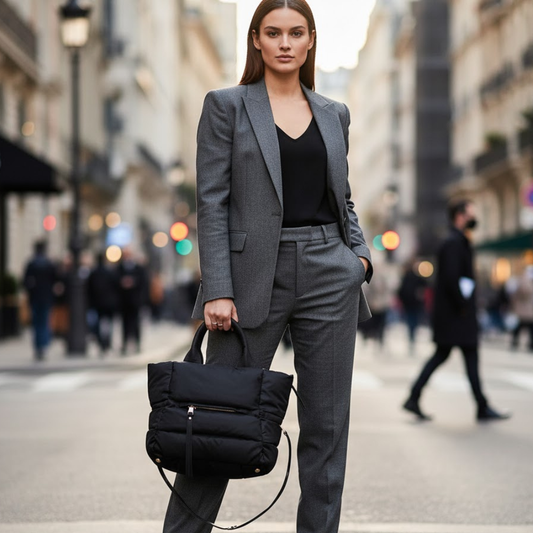 Women's Handbags: SoHo Puffer Tote | Manhattan Chic Collection BYMANYC ® New York-0