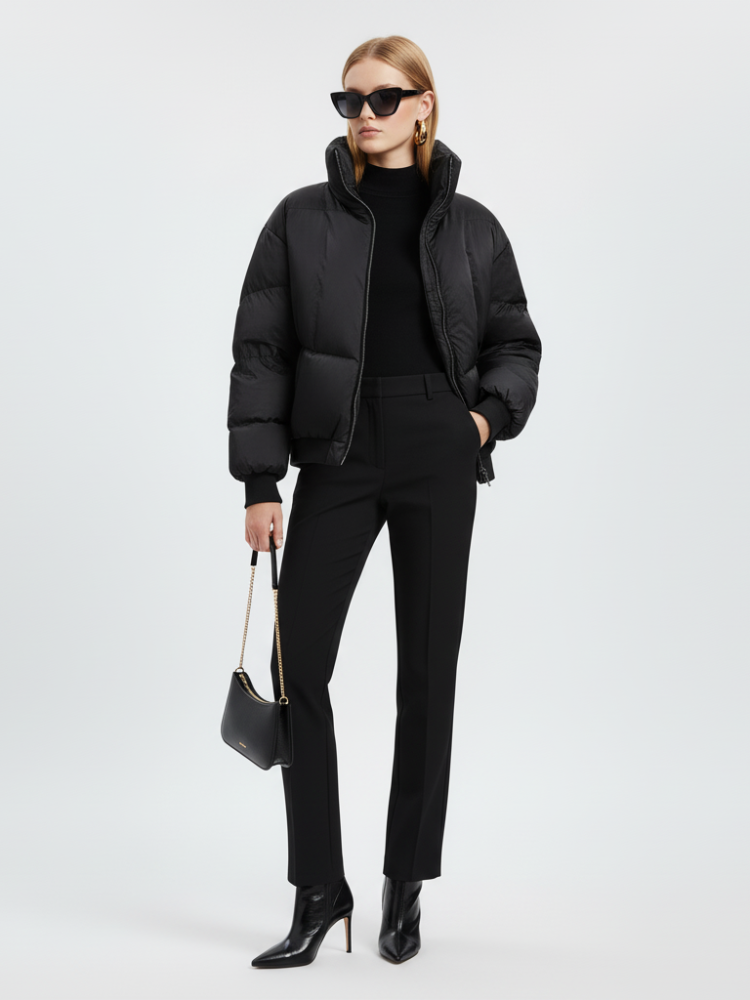 Women's Puffer Jacket TRIBECA ECO FASHION BYMANYC ® New York-2