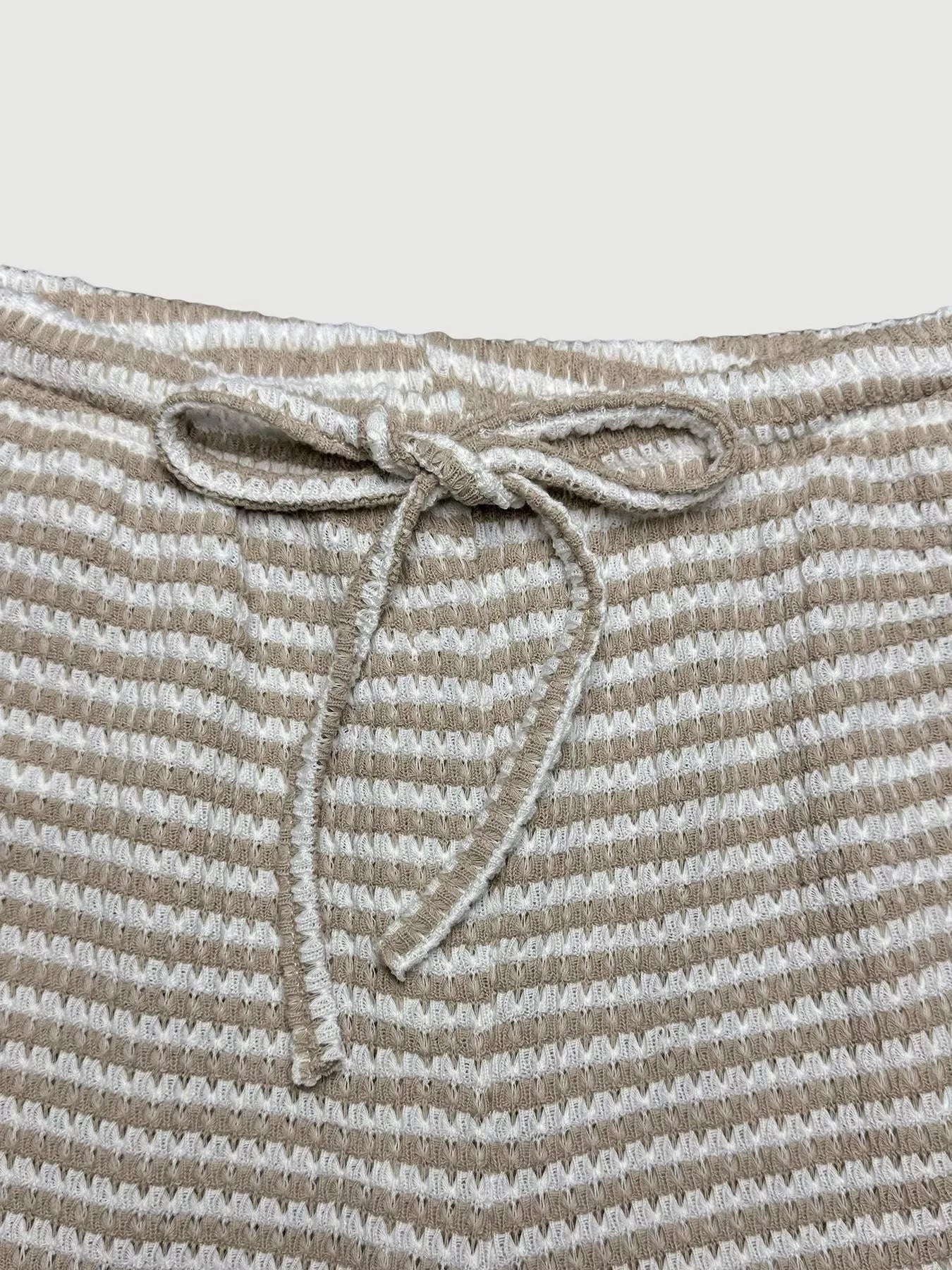 Drawstring Wide Leg Pants by Trendsi