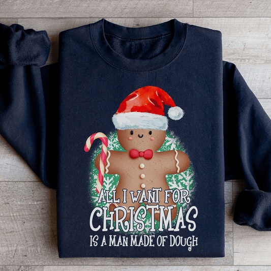 Christmas Man Made of Dough Hoodie-0