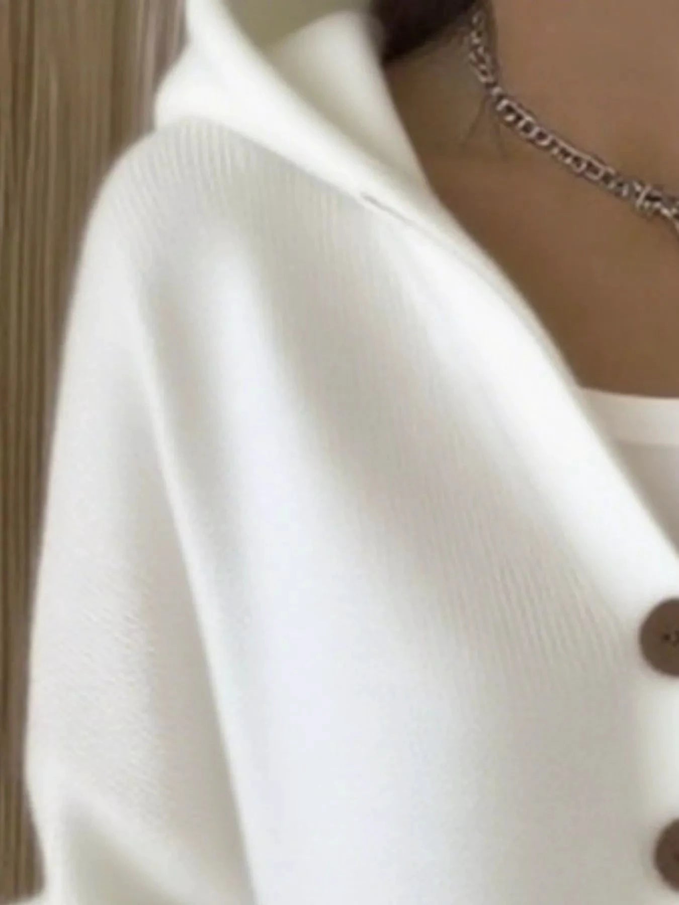 Full Size Hooded Button-Down Knit Cardigan Plus Size by Trendsi