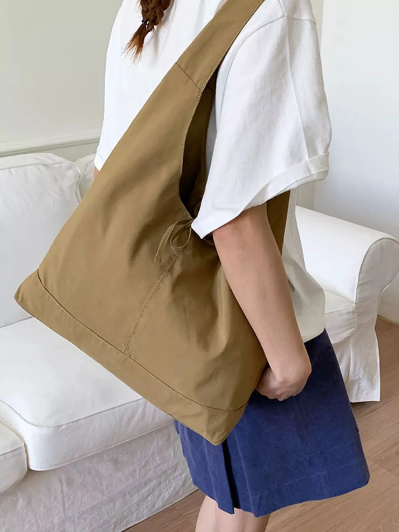 Tied Casual Lightweight Shoulder Bag by Trendsi