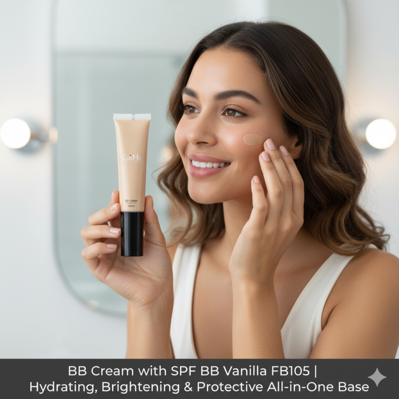 BB Cream with SPF BB Vanilla FB105 | Hydrating, Brightening & Protective All-in-One Base