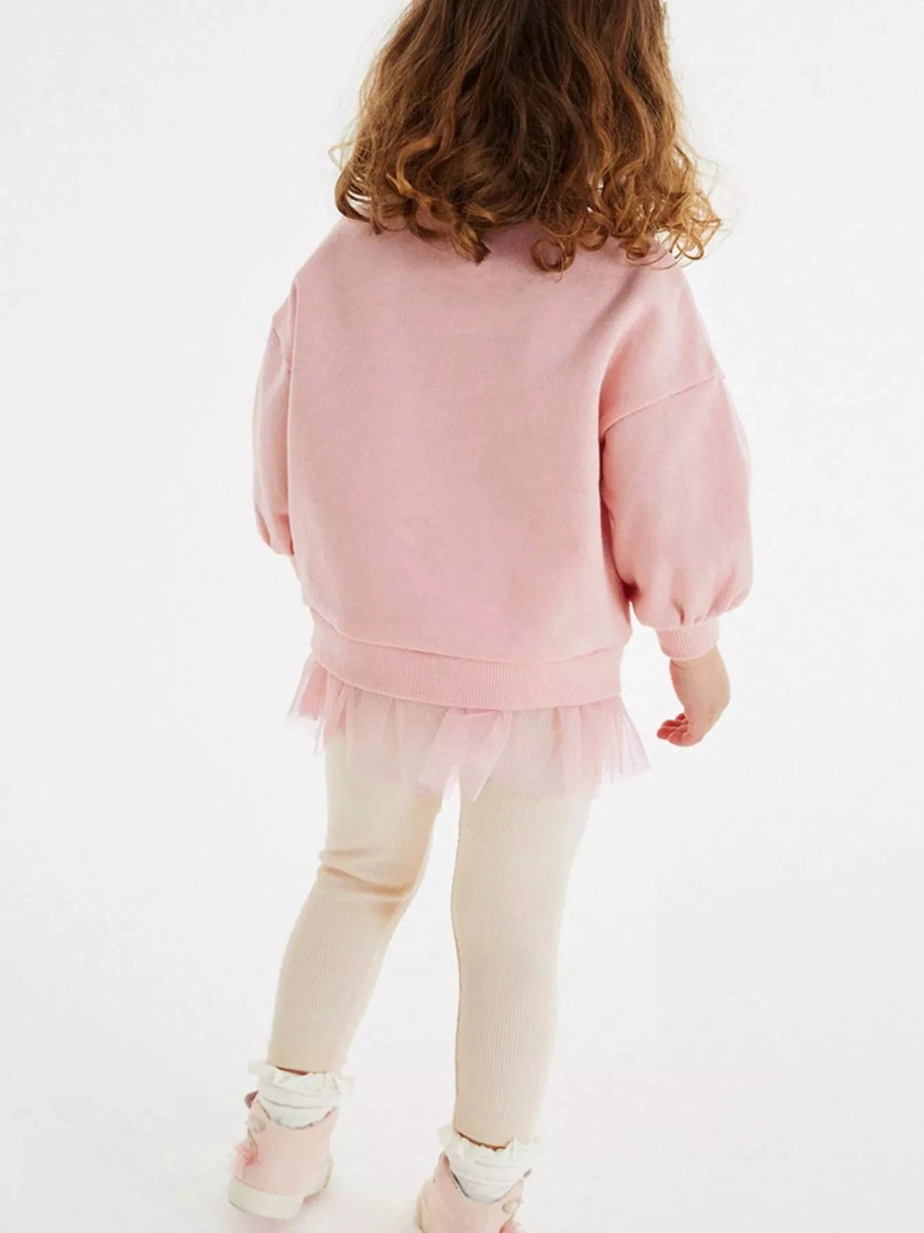 Children's Ballerina Mouse Sweatshirt & Leggings Set by Trendsi