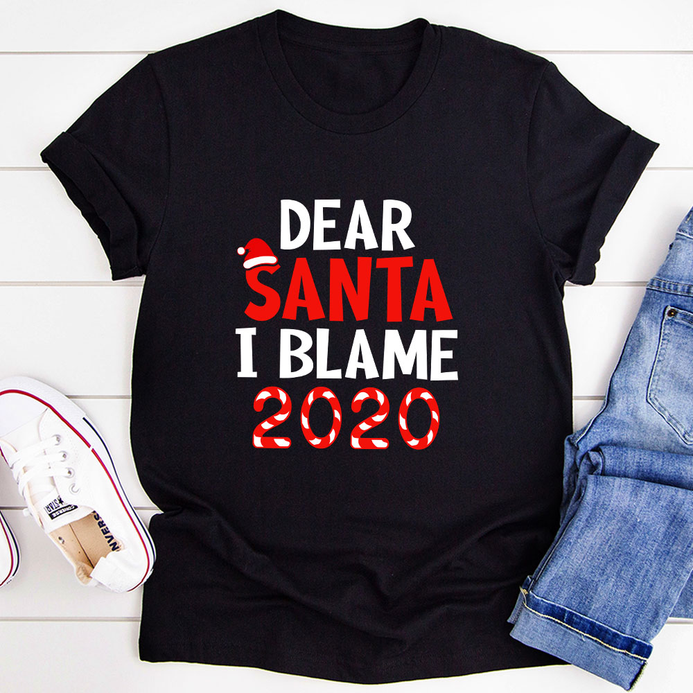 Dear Santa 2020 Eco Friendly Nature Inspired T-Shirt-4