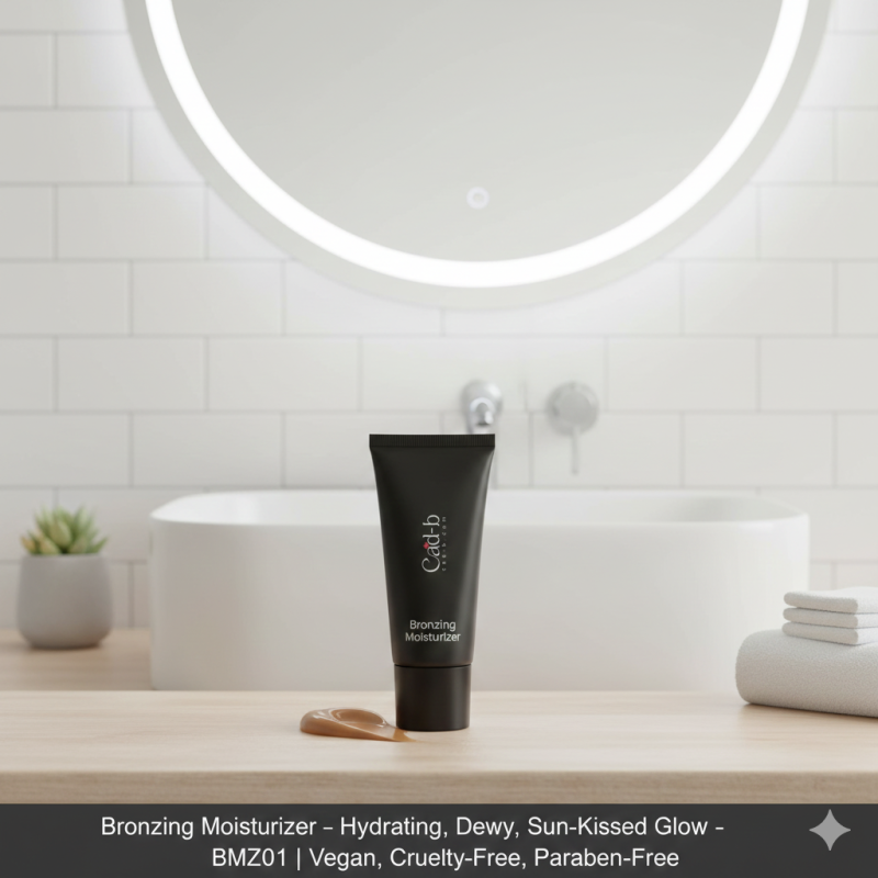 Bronzing Moisturizer – Hydrating, Dewy, Sun-Kissed Glow - BMZ01 | Vegan, Cruelty-Free, Paraben-Free