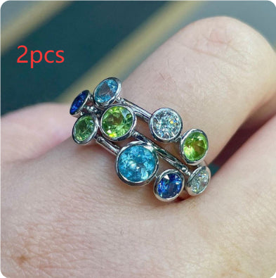 Versatile Personality Color Ring For Women
